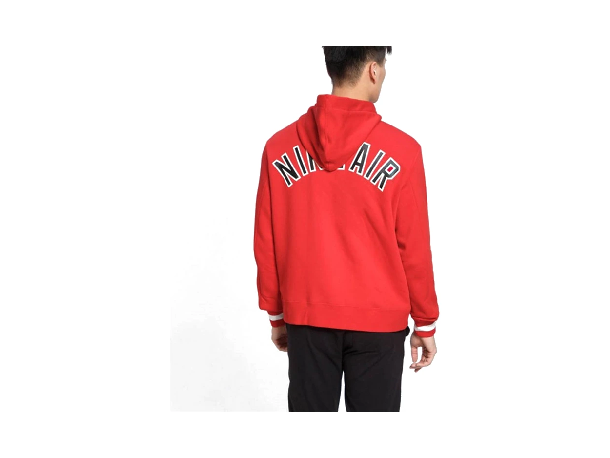 Nike Jackets Red Hooded (Non-detachable)