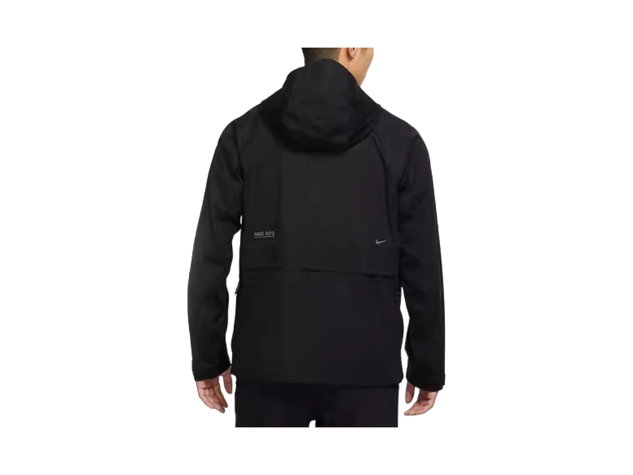 Nike Jackets Black Stand Collar Moderate