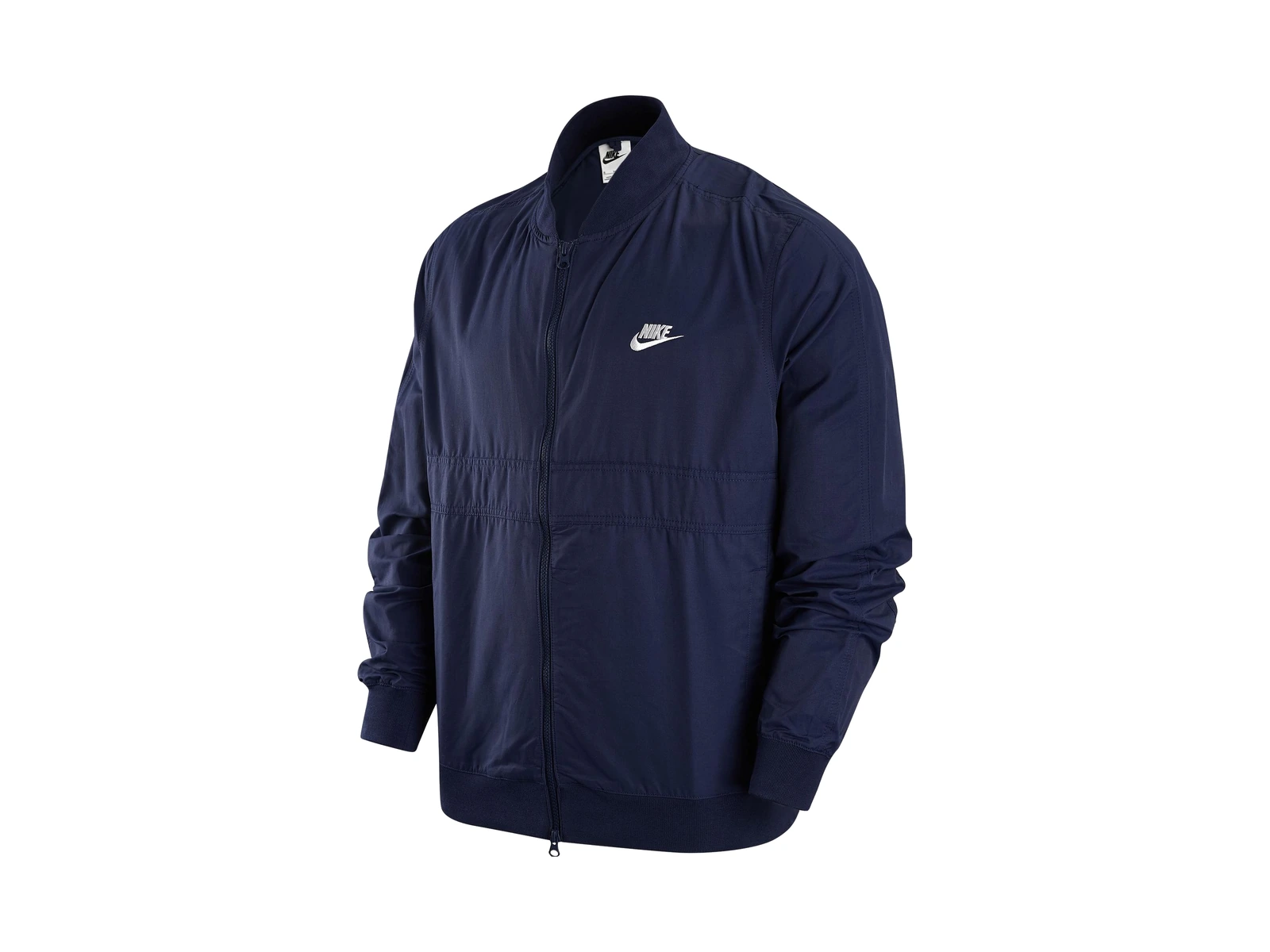 Nike Jackets Dark Navy Blue Stand Collar
