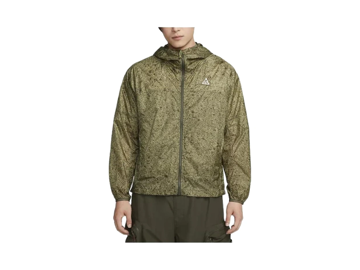 Nike Jackets Khaki Hooded Moderate Other
