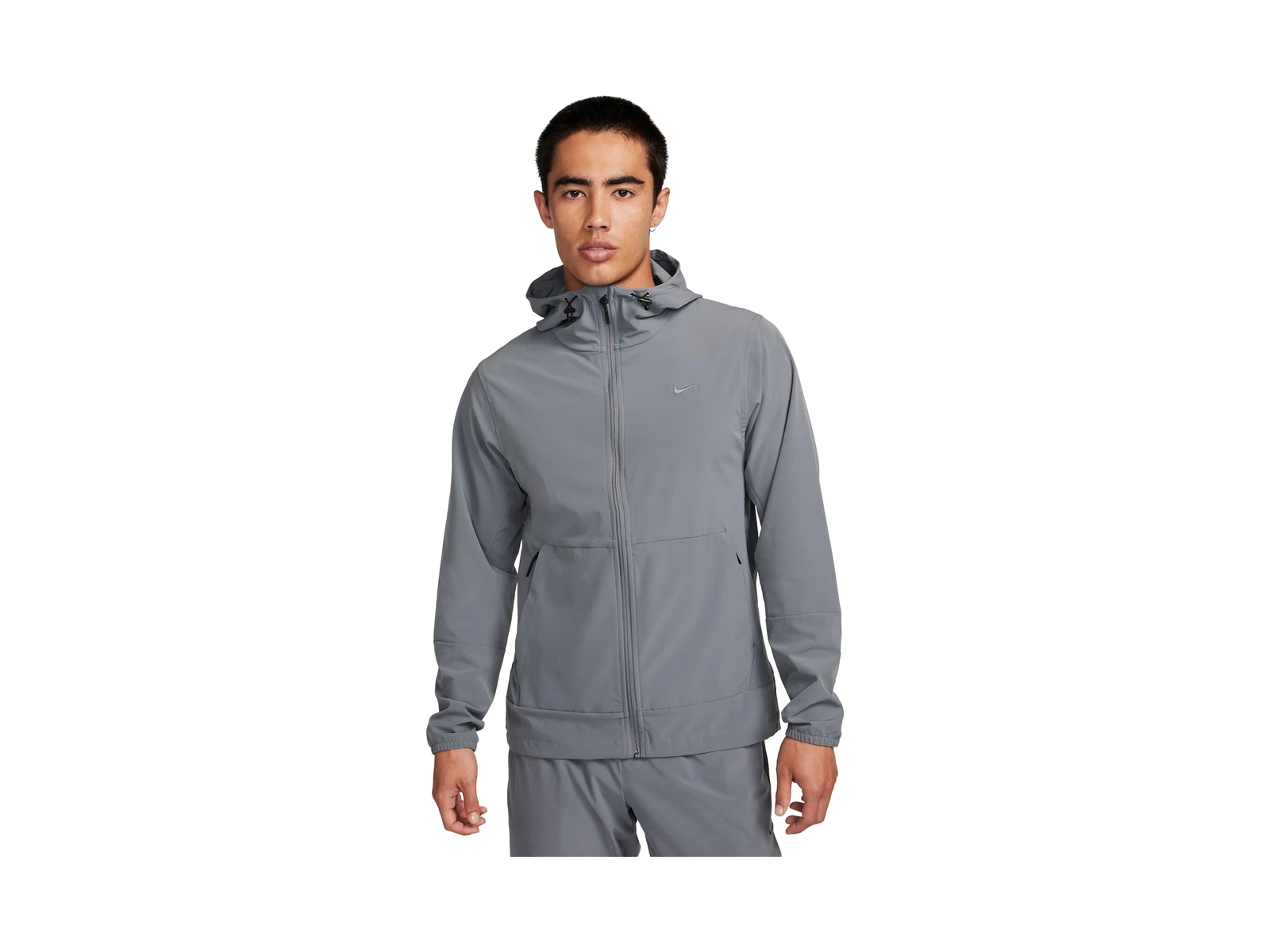 Nike Jackets Gray Hooded