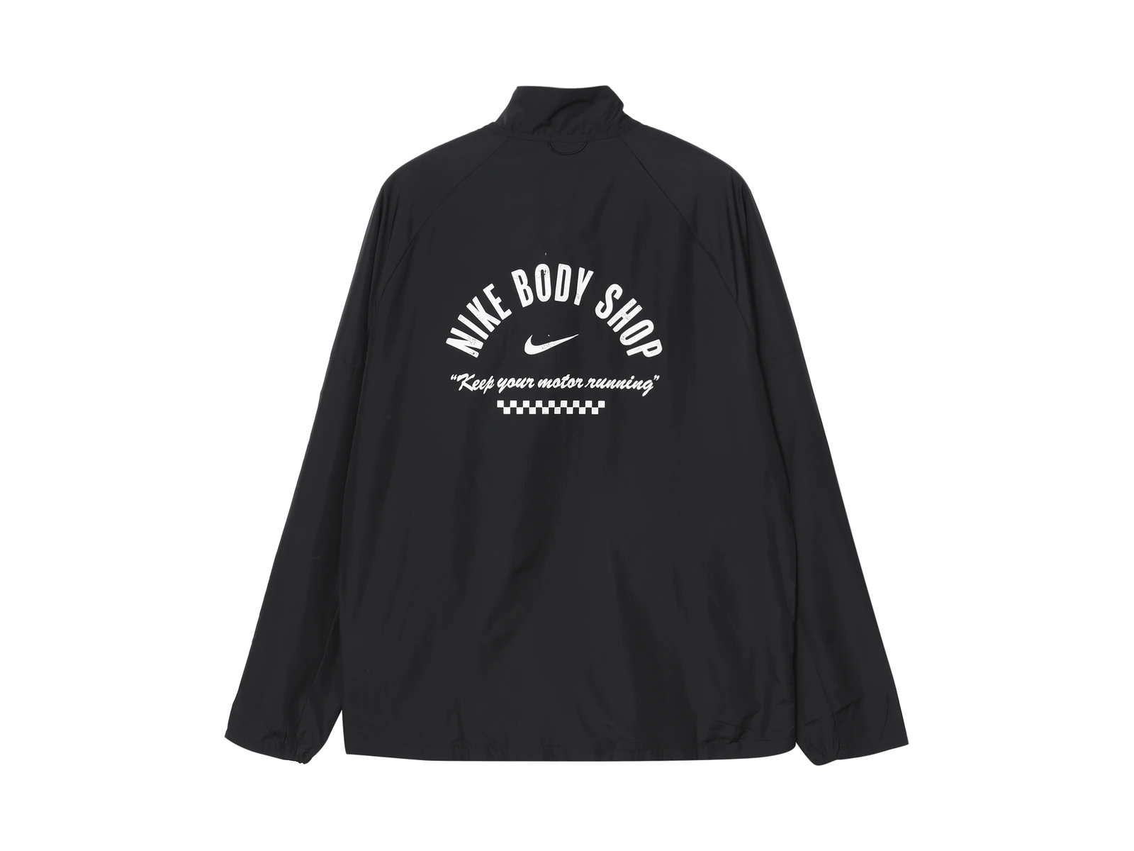 Nike Jackets Black Stand Collar Moderate