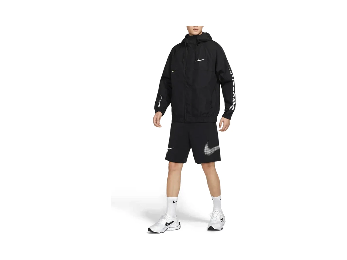Nike Jackets Black Hooded