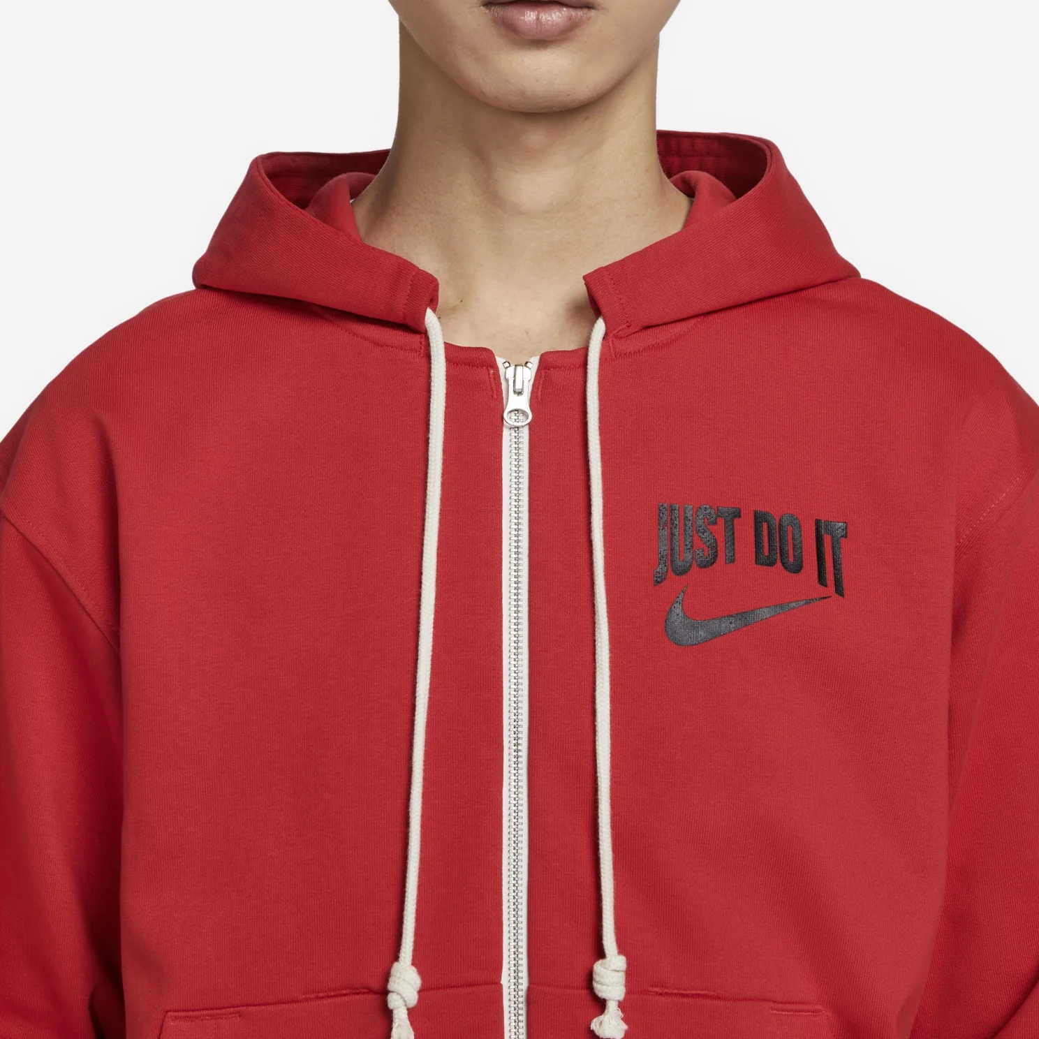 Nike Dri-Fit Jackets Red Hooded
