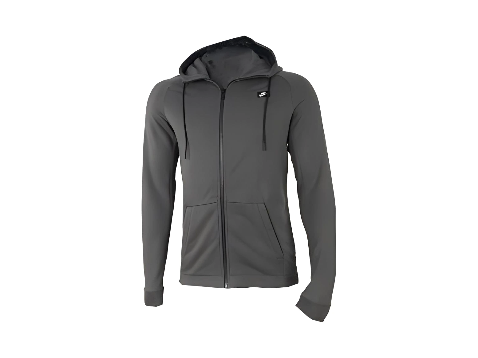 Nike Jackets Dark Gray Hooded