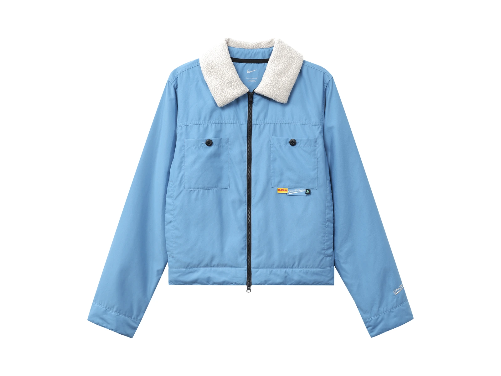 Nike Jackets Blue Lapel Moderate Other
