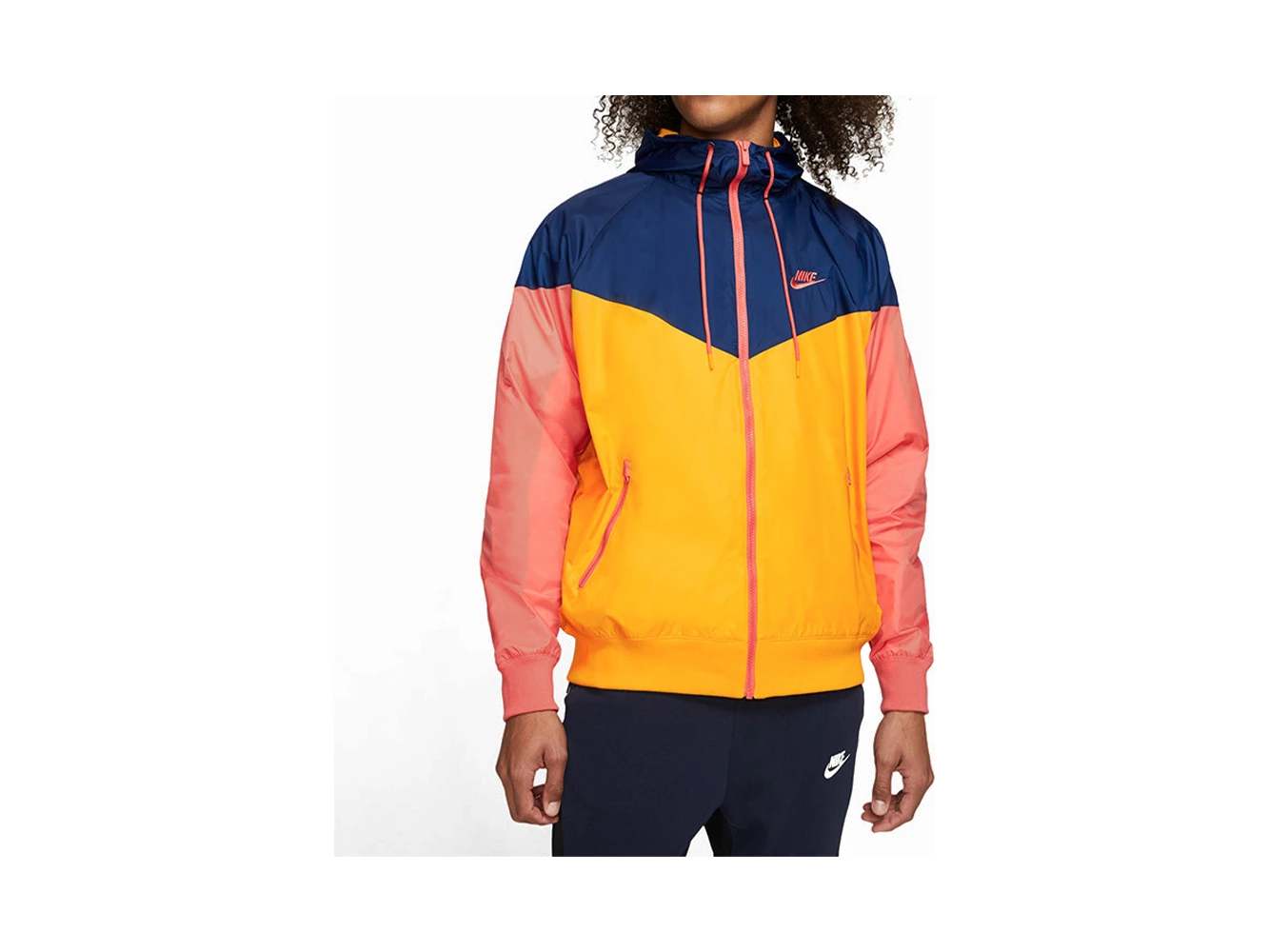 Nike Jackets Yellow Blue Multicolor