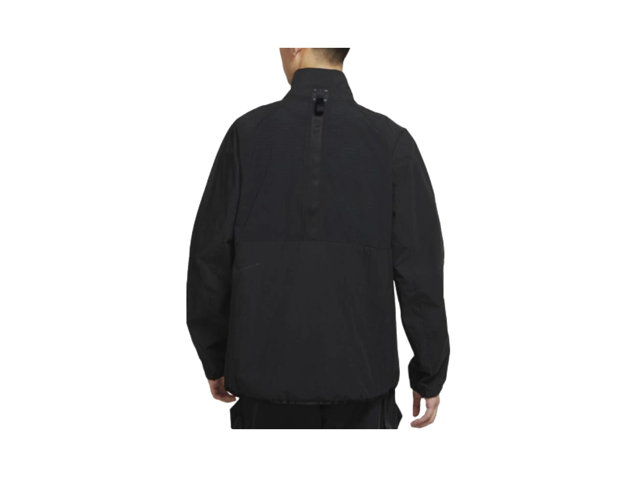 Nike Jackets Black Stand Collar Moderate