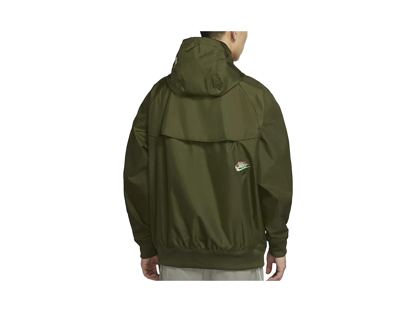 Nike Jackets Olive Green Hooded Moderate