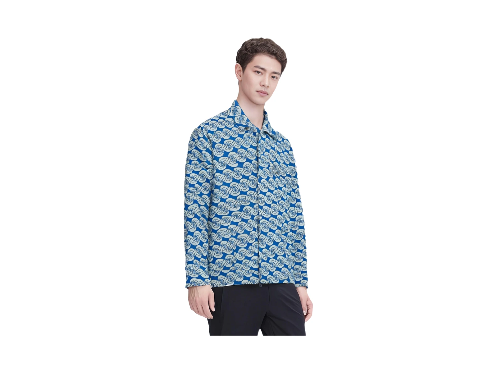 Palace Jackets Blue Lapel Moderate