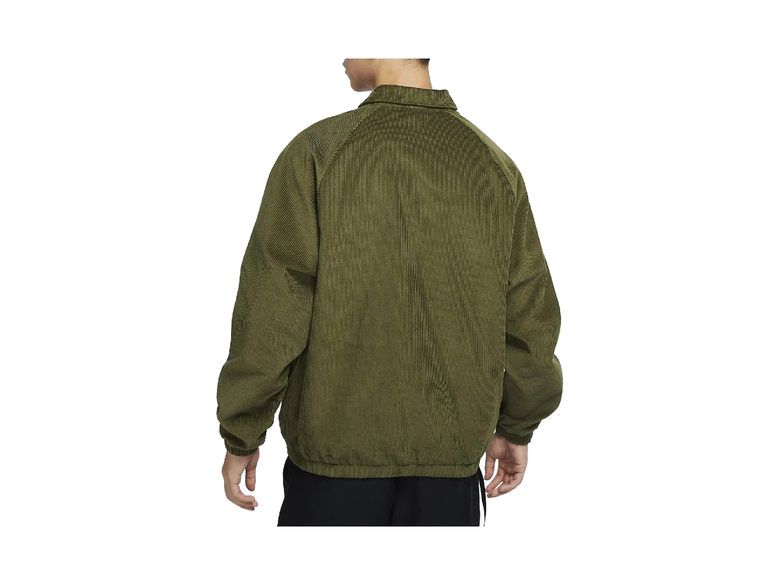 Nike Jackets Green Lapel Moderate