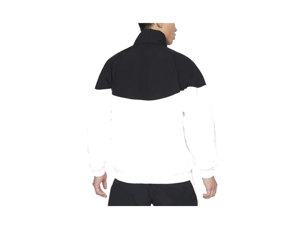 Nike Jackets Black White Hooded