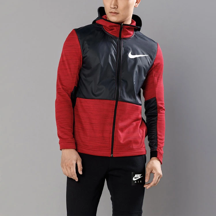 Nike Jackets Red Hooded Moderate Other