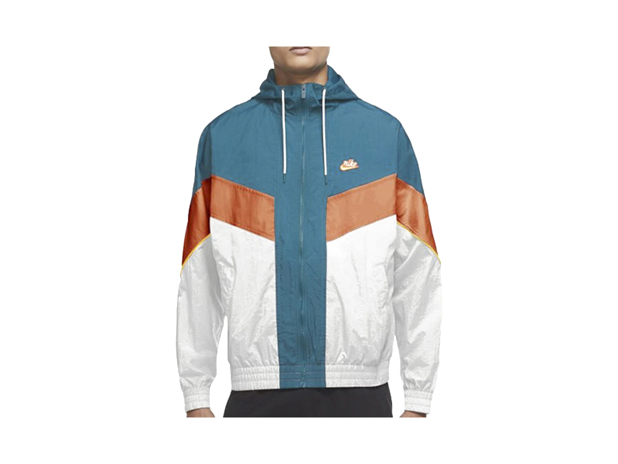 Nike Jackets Blue & White & Orange