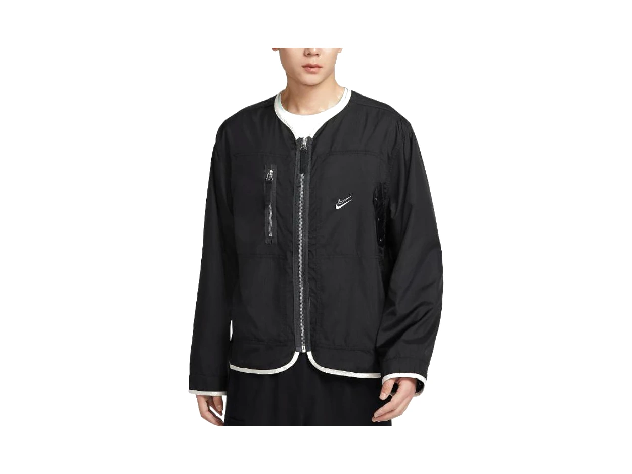 Nike Jackets Black V-neck Moderate