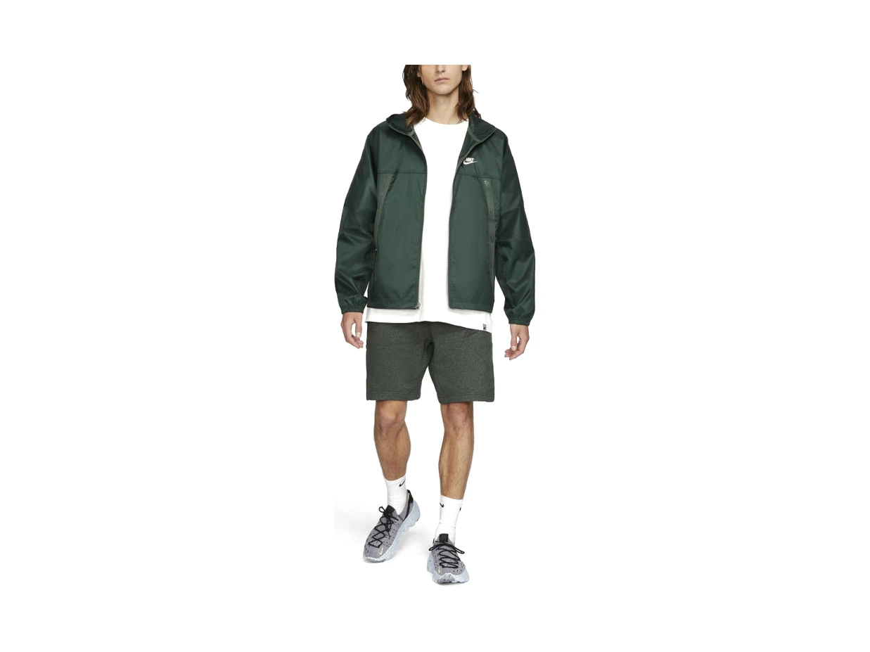 Nike Jackets Green Hooded Moderate Other