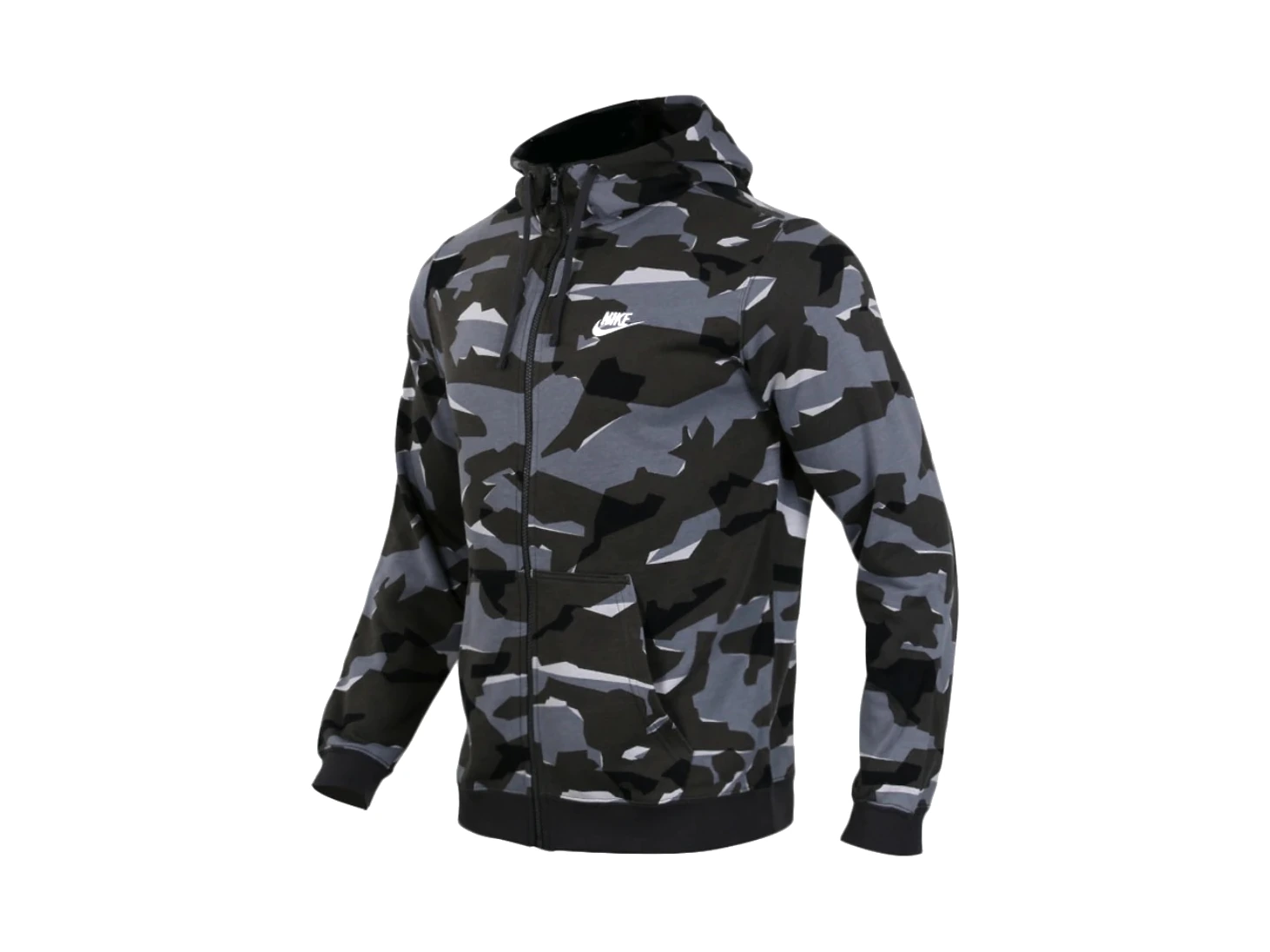 Nike Jackets Camouflage Hooded