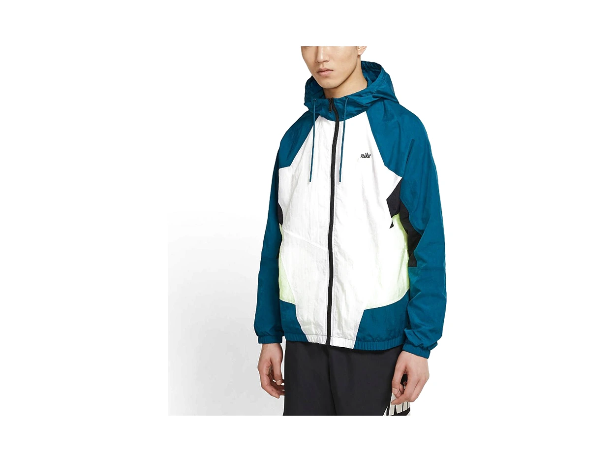Nike Jackets Power Blue Hooded Moderate