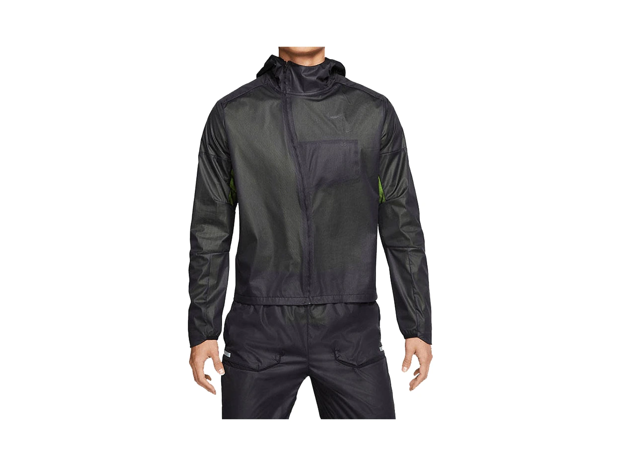 Nike Jackets Black Hooded Moderate Other