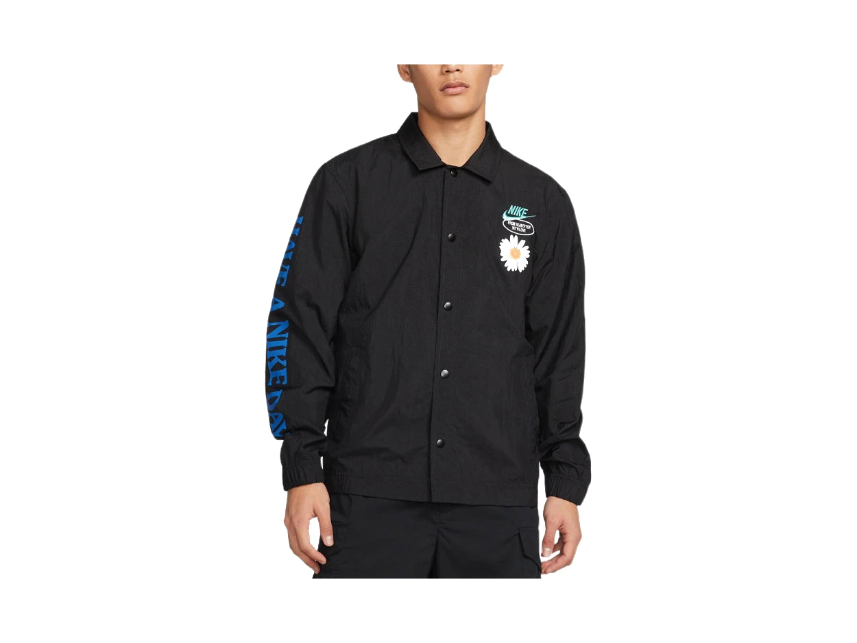 Nike Jackets Black Lapel Moderate Other