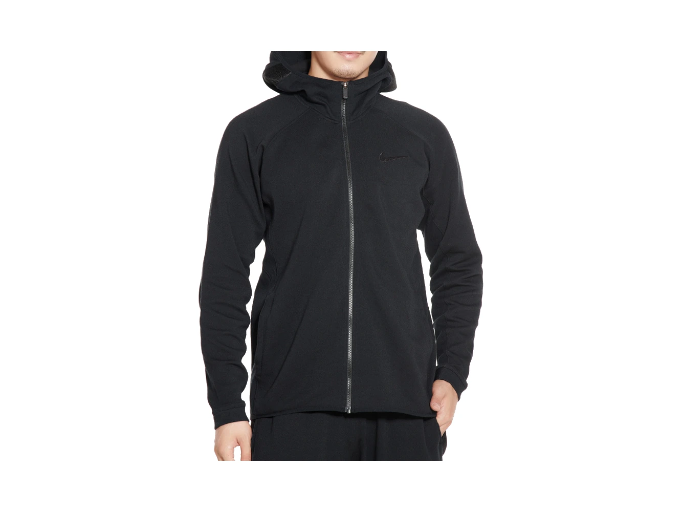 Nike Jackets Black Hooded Moderate Other