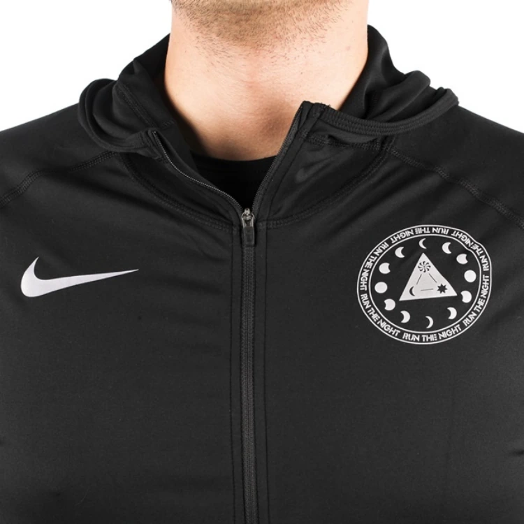 Nike Jackets Black Hooded