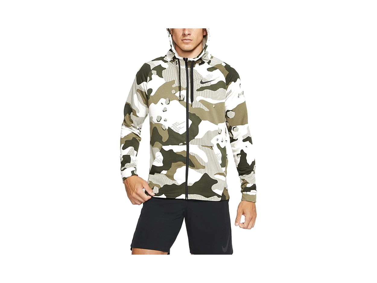 Nike Jackets Camouflage Hooded Moderate