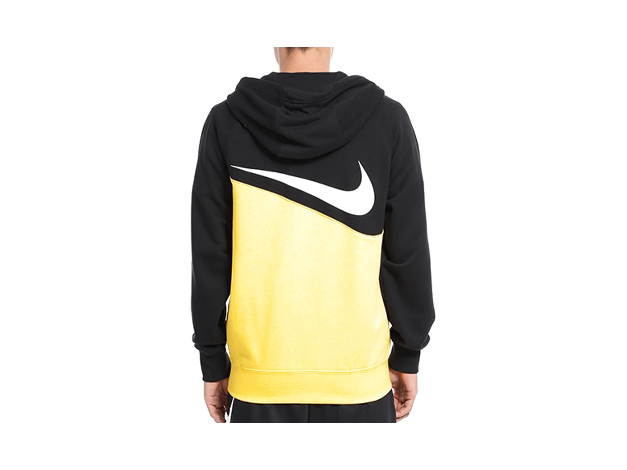 Nike Jackets Black Yellow Hooded
