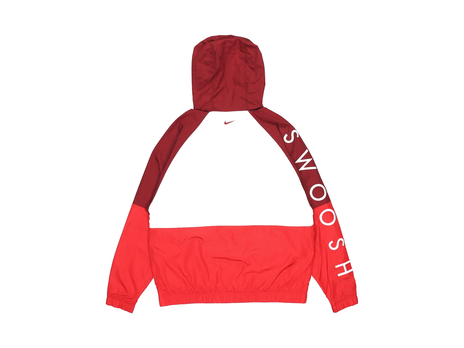 Nike Jackets Red Hooded (Non-detachable)