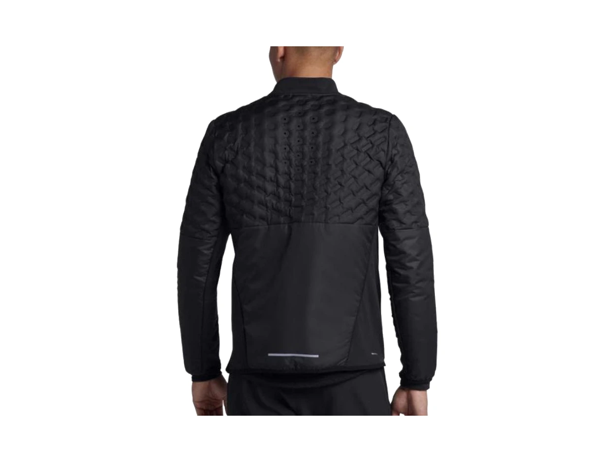 Nike Jackets Black Stand Collar Moderate