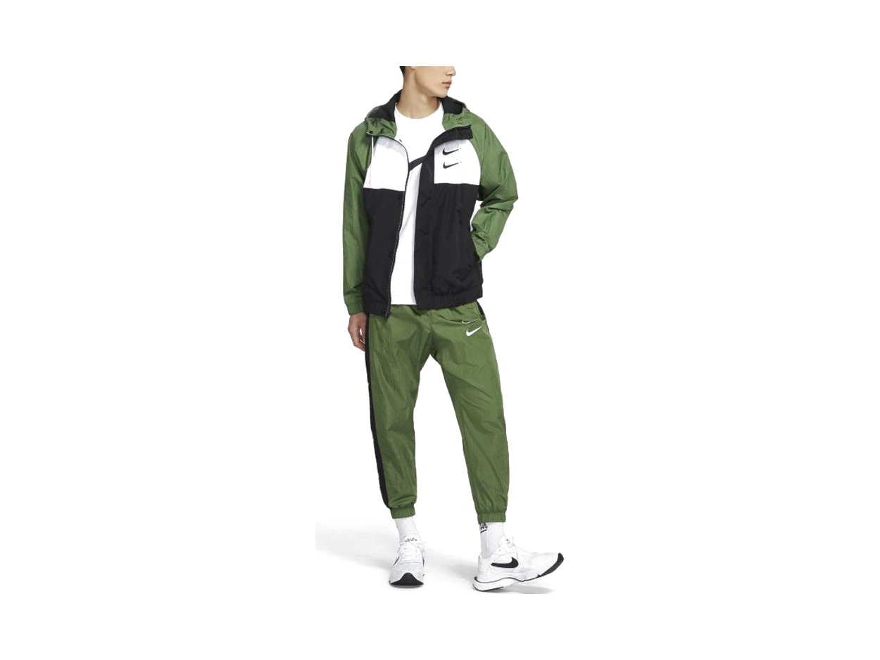 Nike Jackets Green Hooded Moderate Other