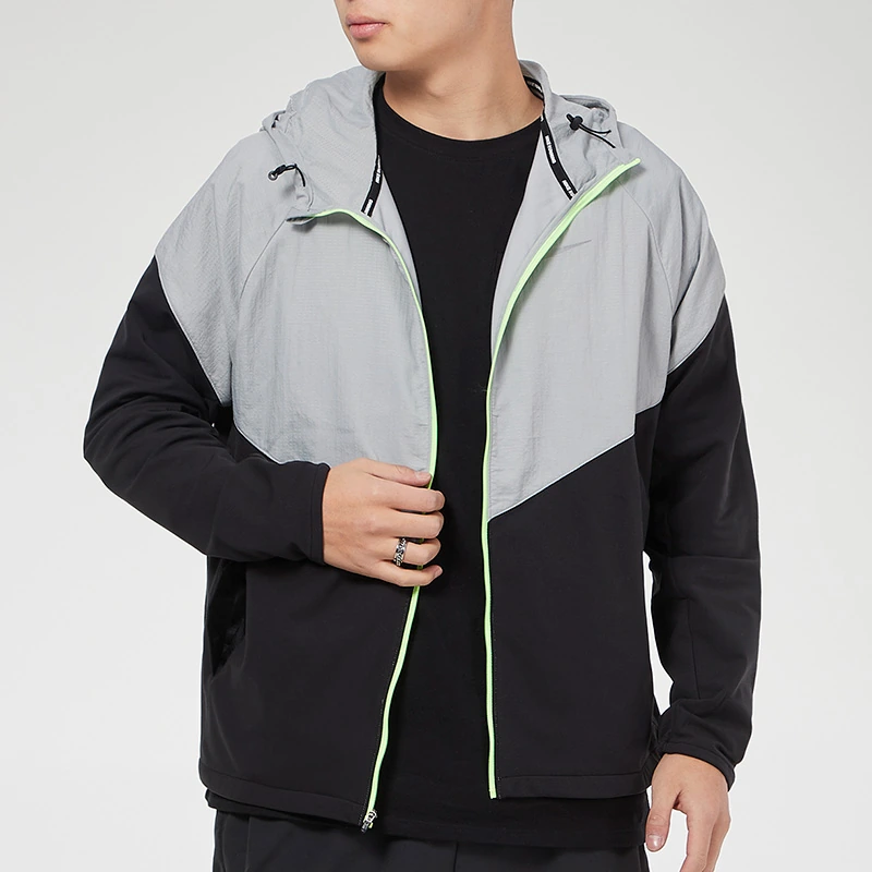 Nike Jackets Black Gray Hooded