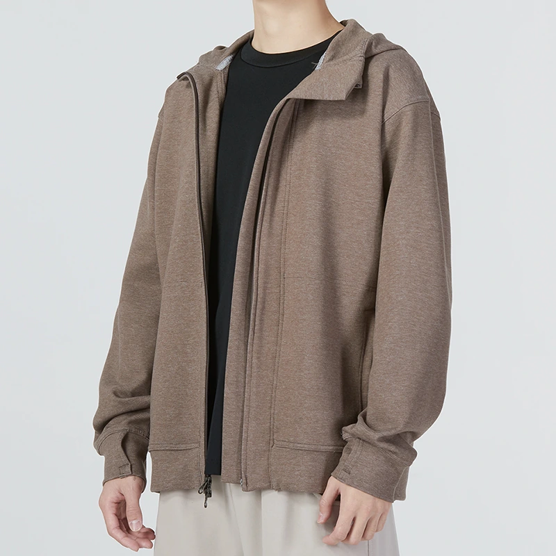 Nike Jackets Brown Hooded