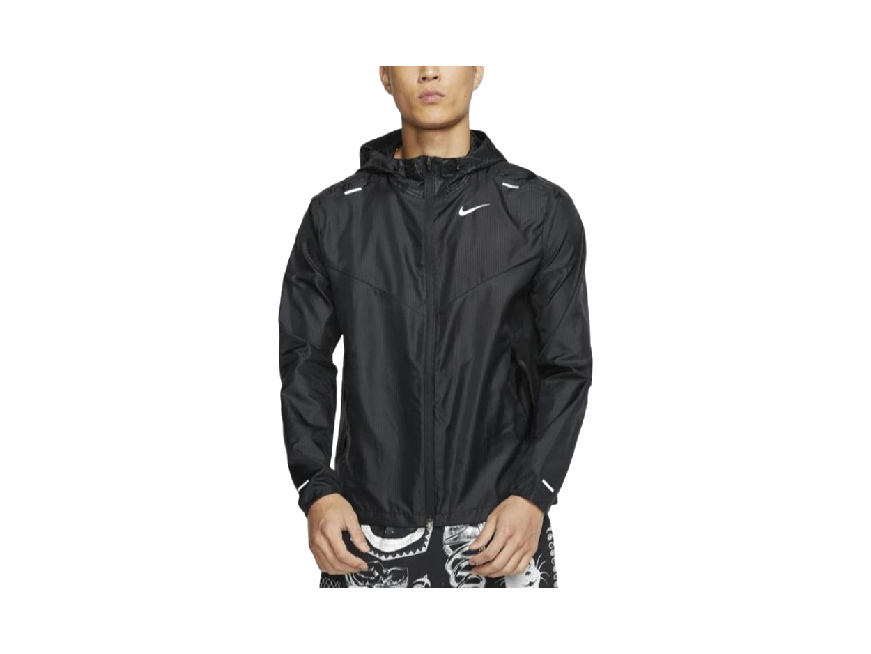 Nike Jackets Black Hooded Moderate Other