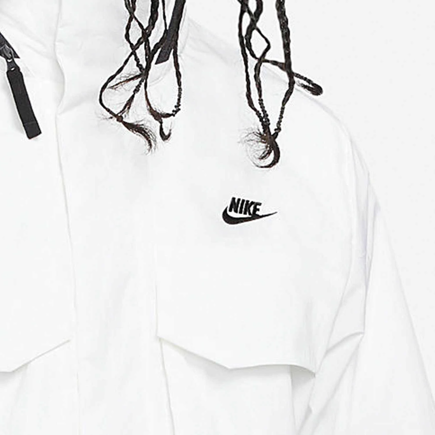Nike Jackets White Detachable Hood