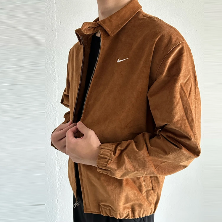 Nike Life Harrington Cord Jacket "Brown"