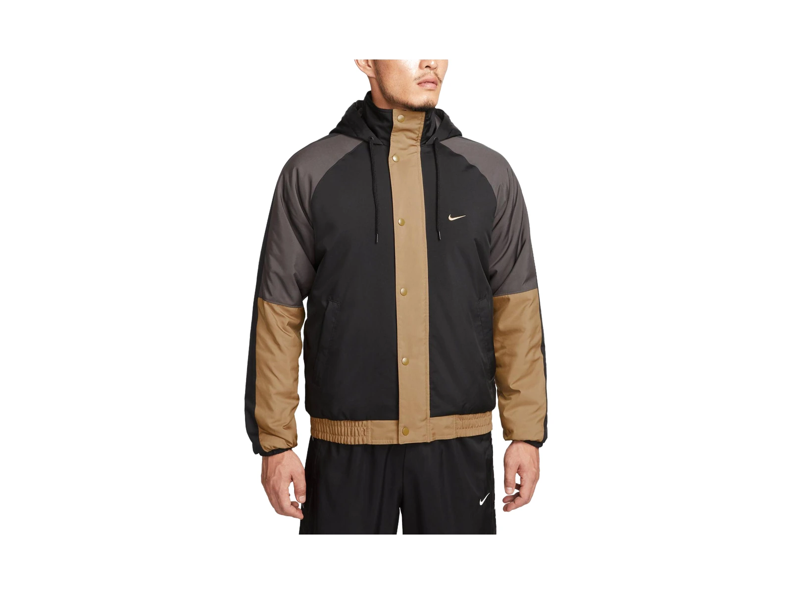 Nike Jackets 010 Medium Gray Hooded