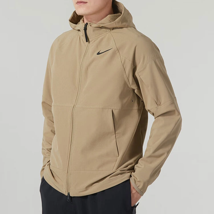 Nike Jackets Khaki Hooded