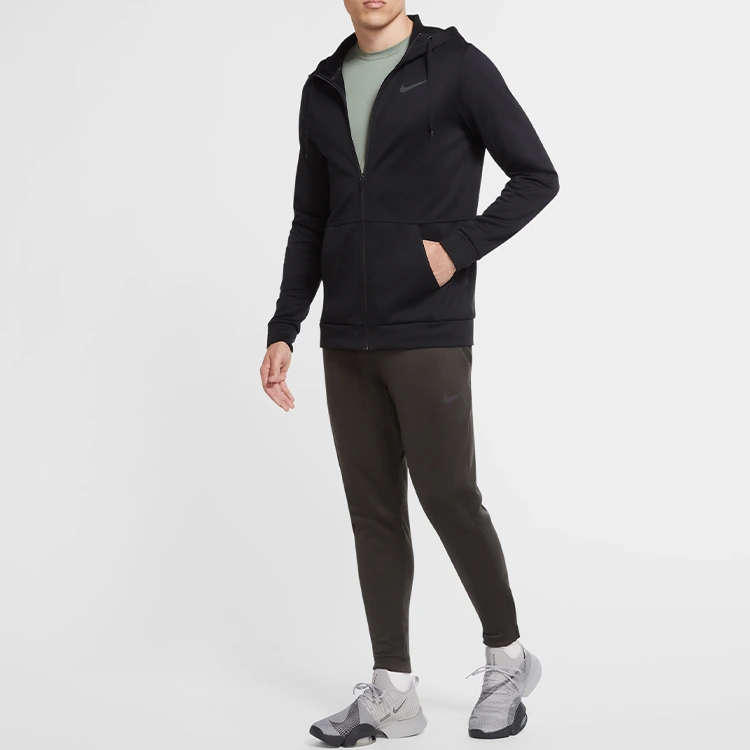 Nike Therma Jackets Black Hooded