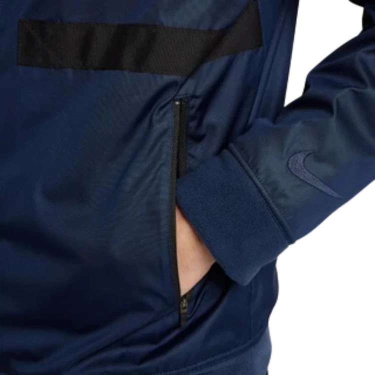 Nike Jackets Blue Hooded