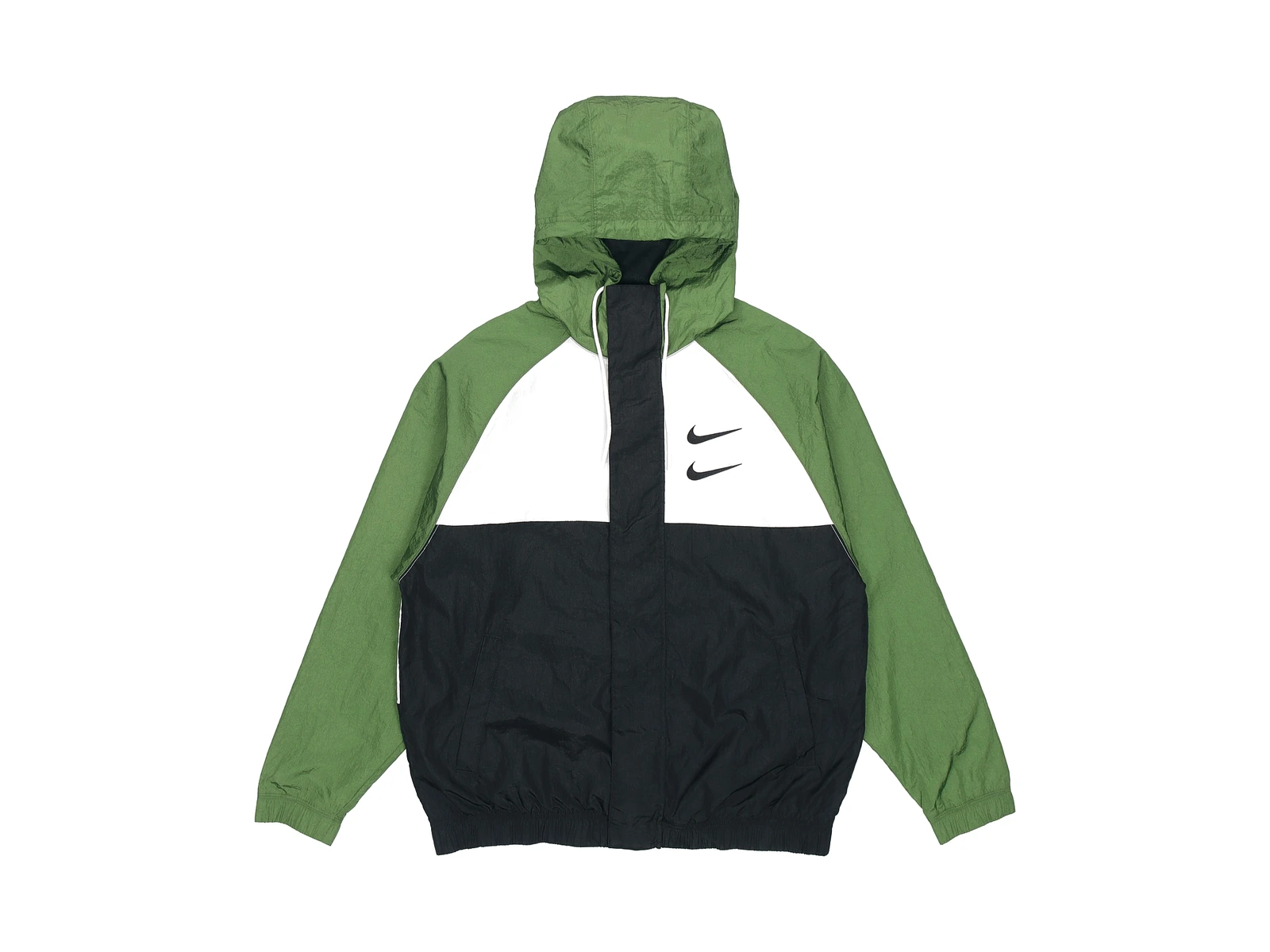 Nike Jackets Green Hooded