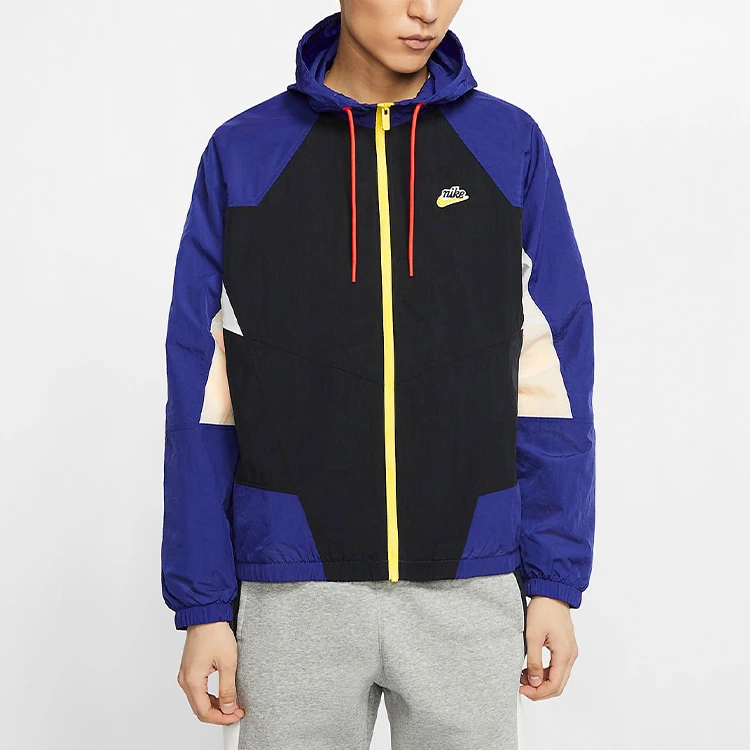 Nike Jackets Dark Royal Blue Hooded