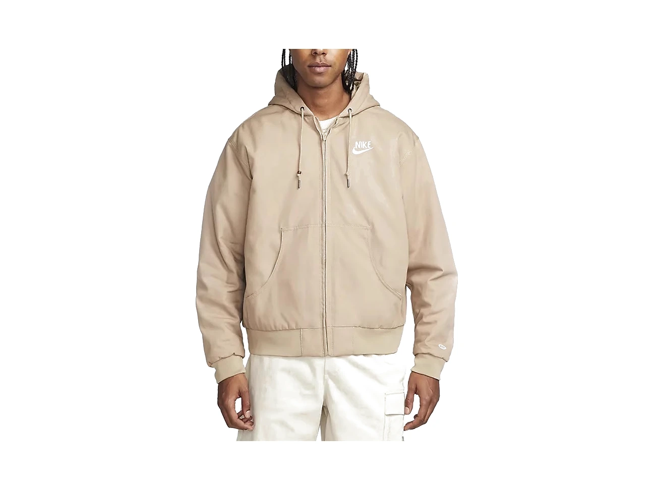 Nike Jackets Khaki Hooded