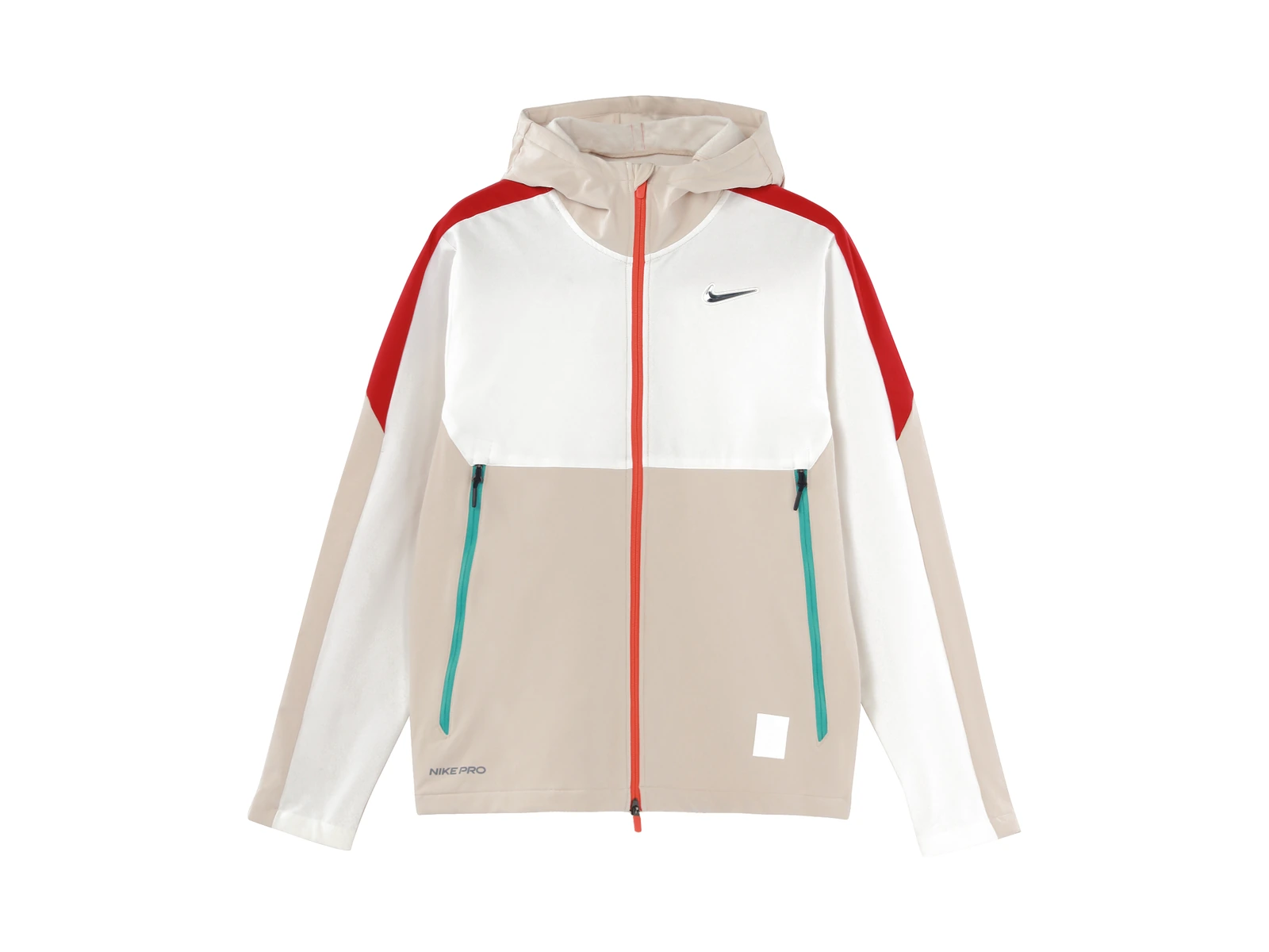 Nike Jackets Sail White Hooded Moderate