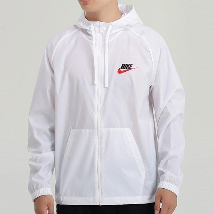 Nike Jackets White Hooded Thin Other