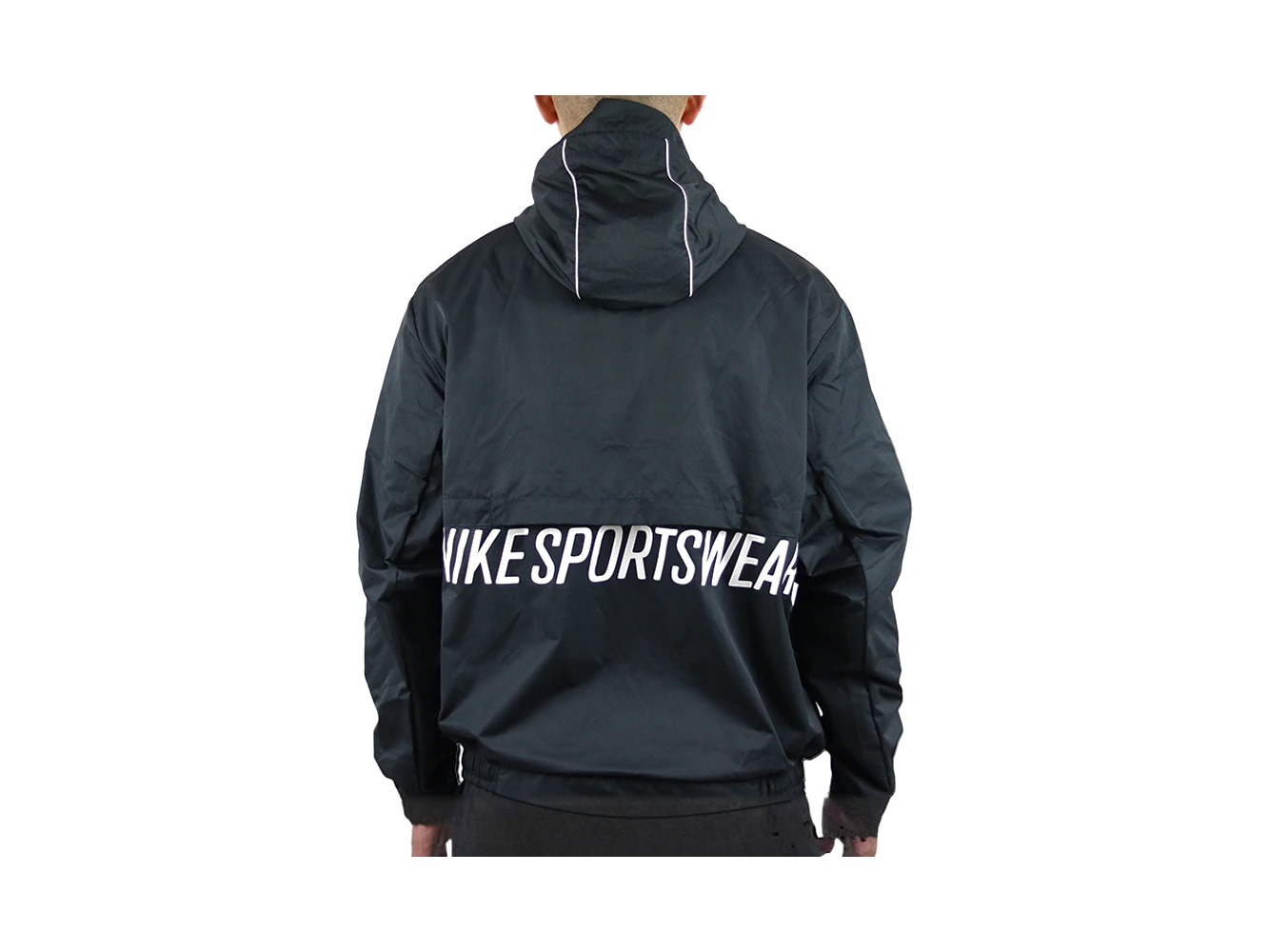 Nike Jackets Black Hooded Moderate Other