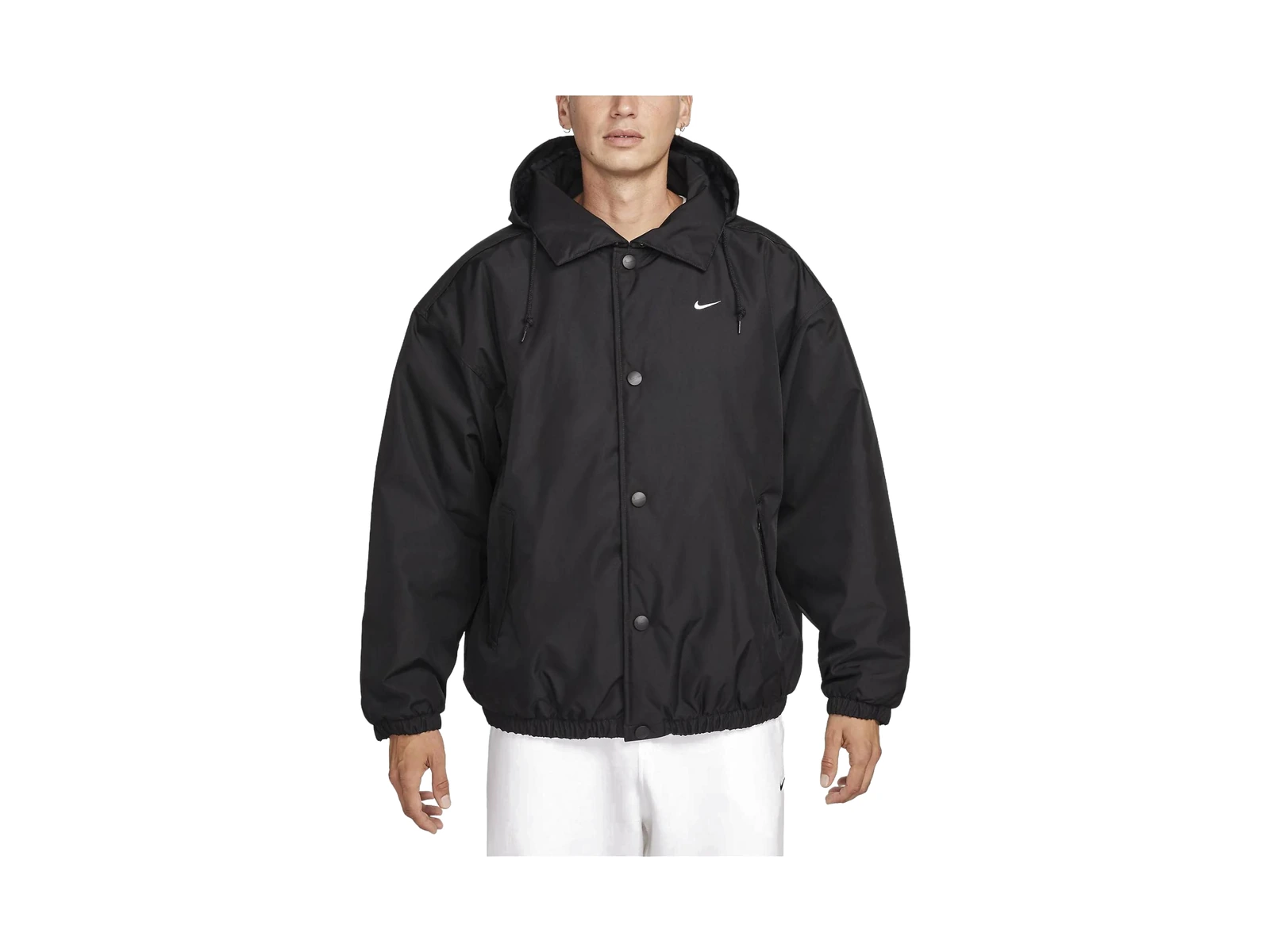 Nike Jackets Black Hooded