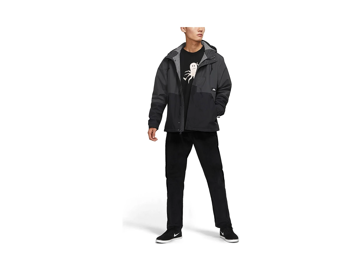 Nike Jackets Black Hooded