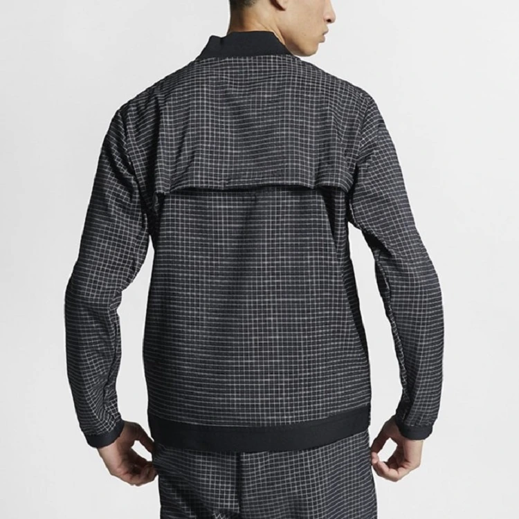Nike Jackets Black Stand Collar Moderate