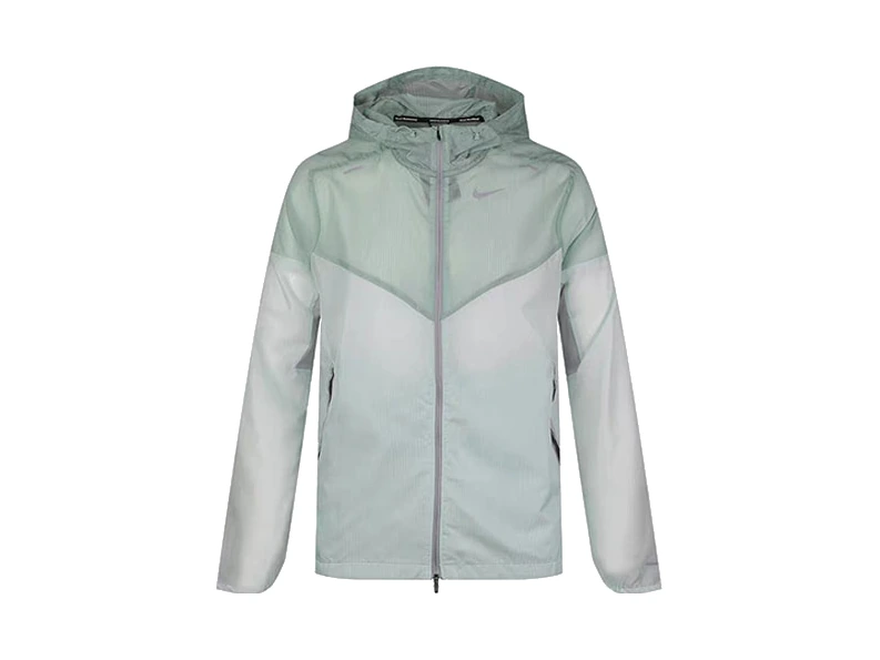 Nike Jackets Mint Green Hooded Moderate